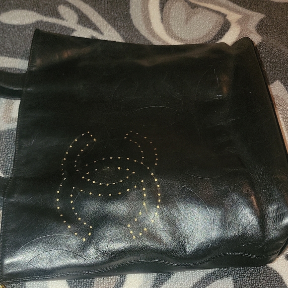 OFFERS EXCEPTED...CHANEL VINTAGE LARGE LAMBSKIN LEATHER TOTE !AUTHENTIC - Picture 11 of 11